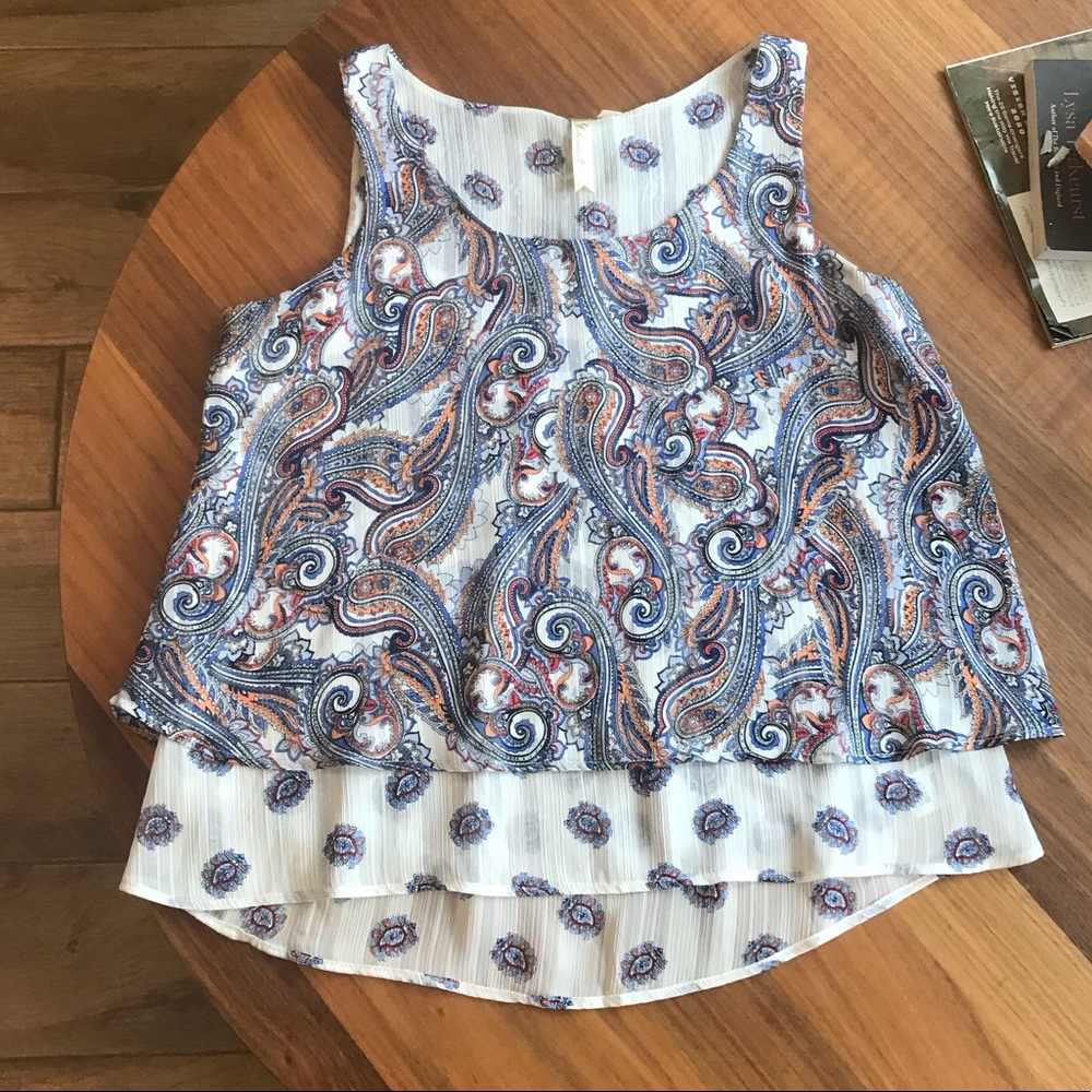 Women’s Paisley Tank 💜